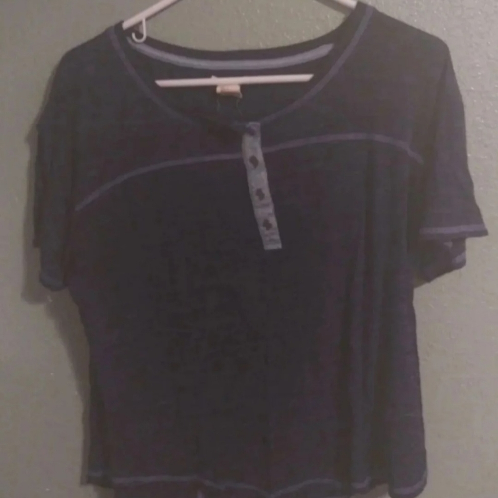 Levi's large blue short sleeve Shirt
